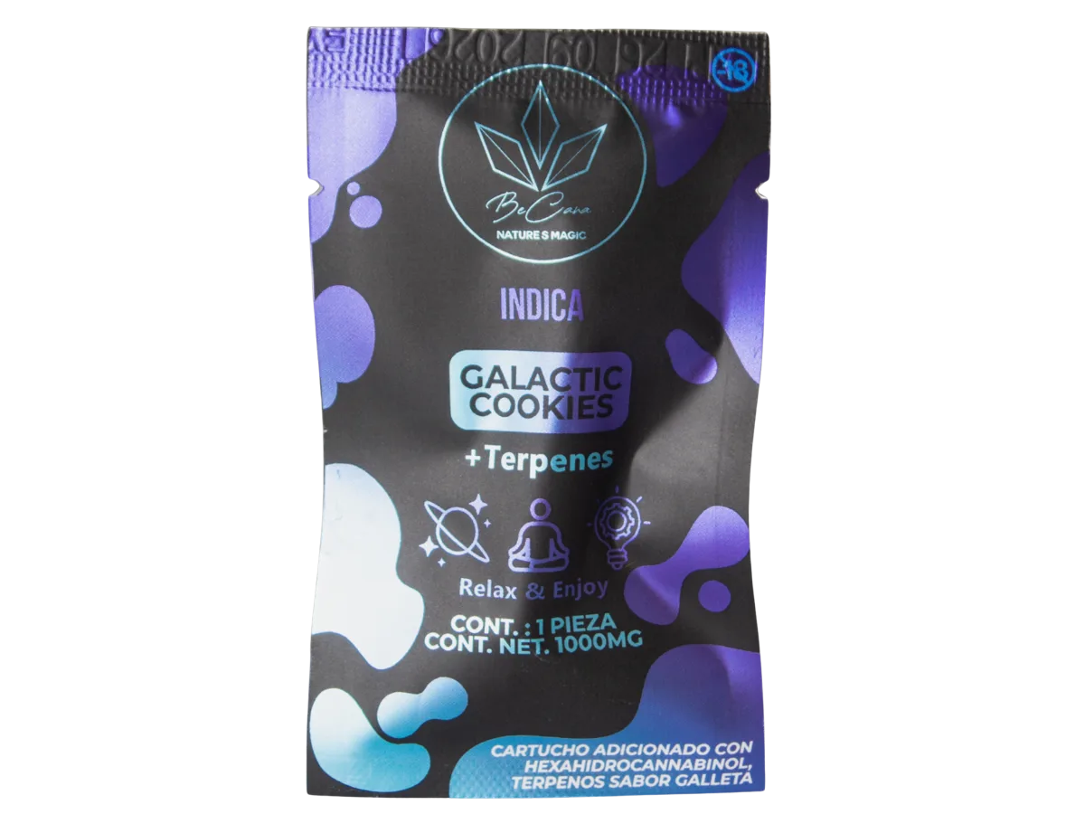 Cartucho de Wax HHC 1 g · Galactic Cookies — Green Lux