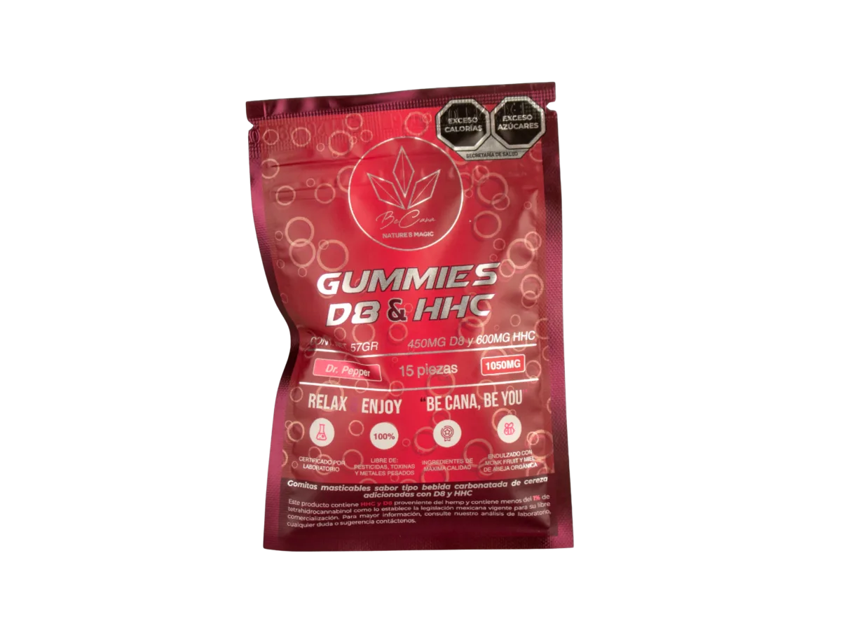 Gomitas Delta 8 + HHC · Dr Pepper — Green Lux