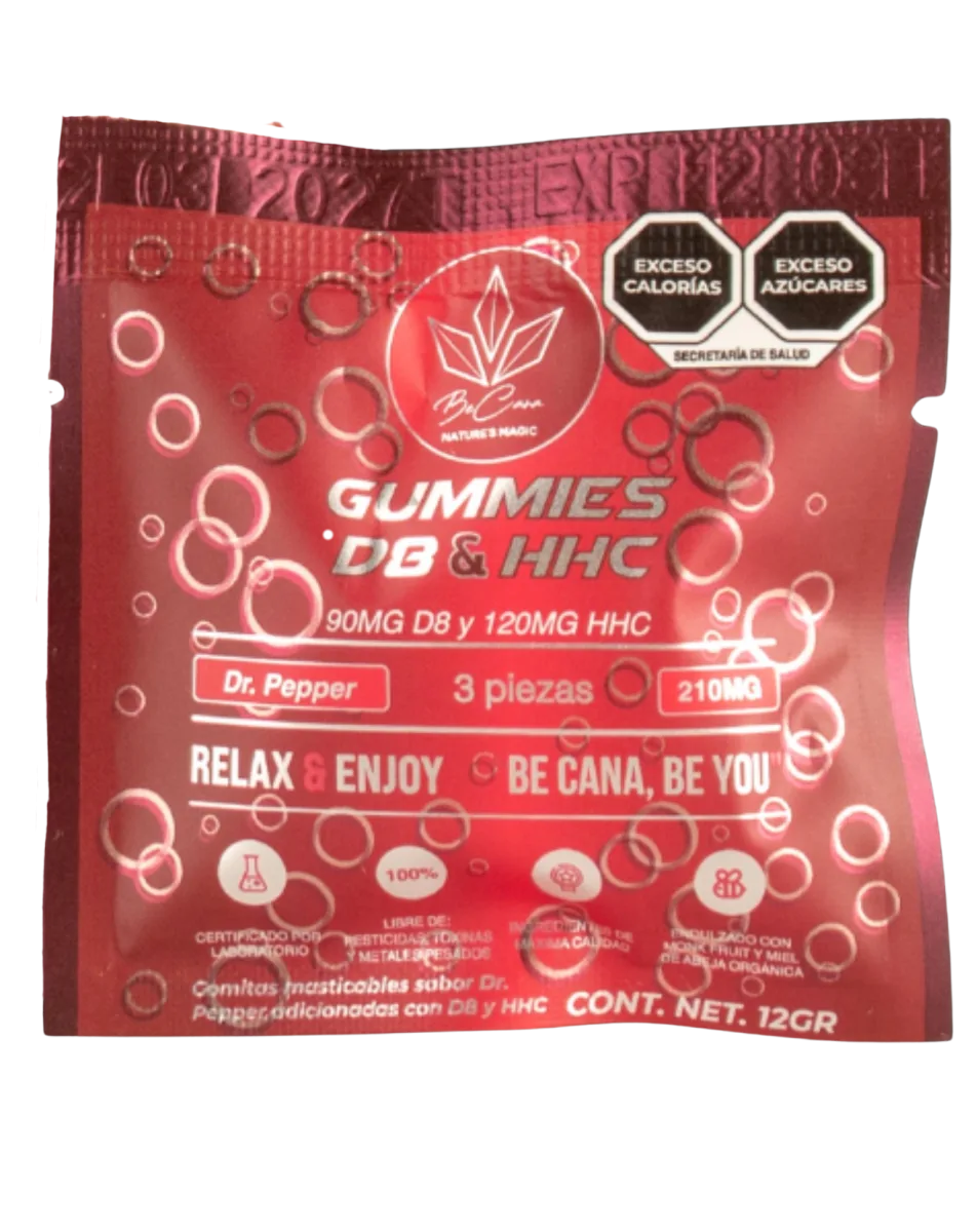 Gomitas Delta 8 + HHC · Dr Pepper — Green Lux