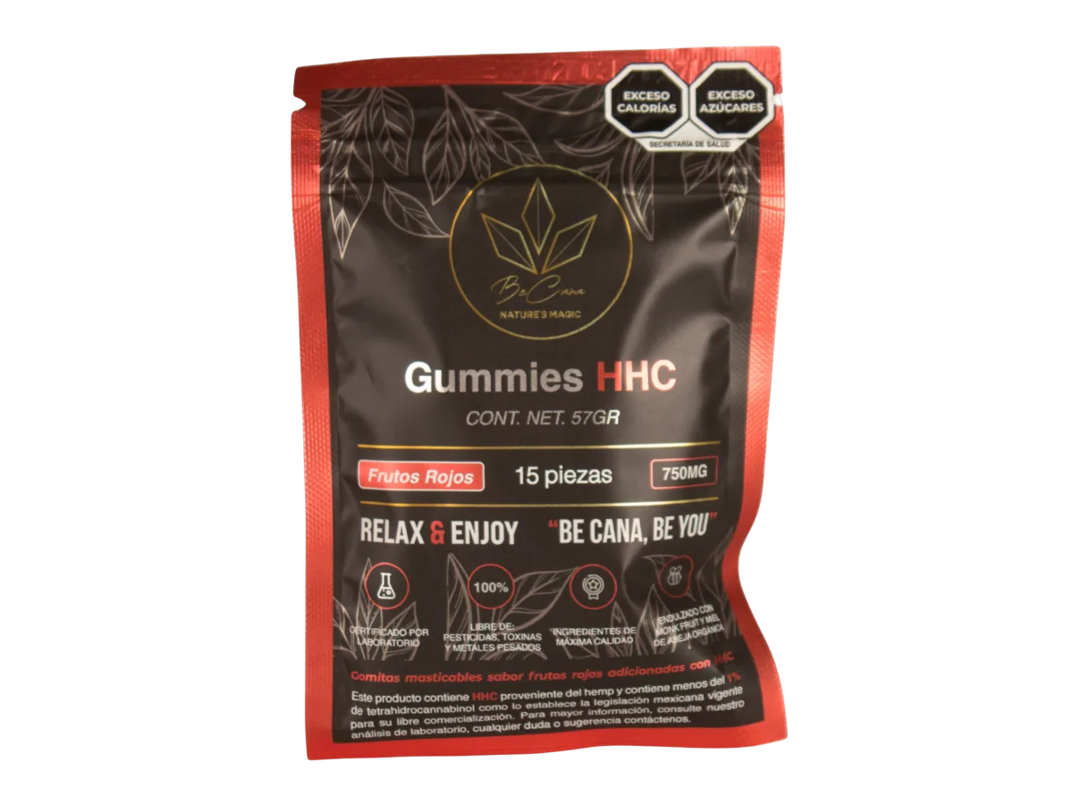 Gomitas HHC · Frutos Rojos — Green Lux