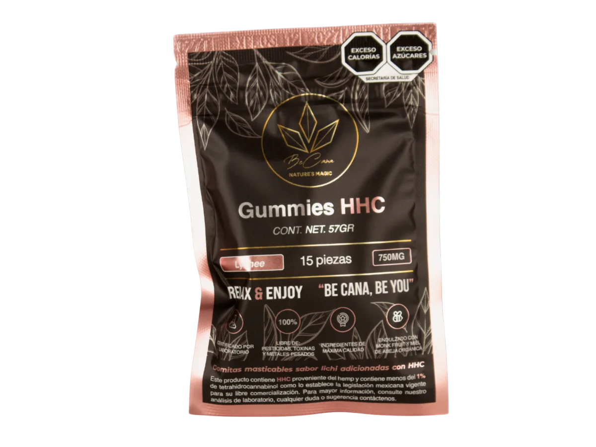Gomitas HHC · Lychee — Green Lux