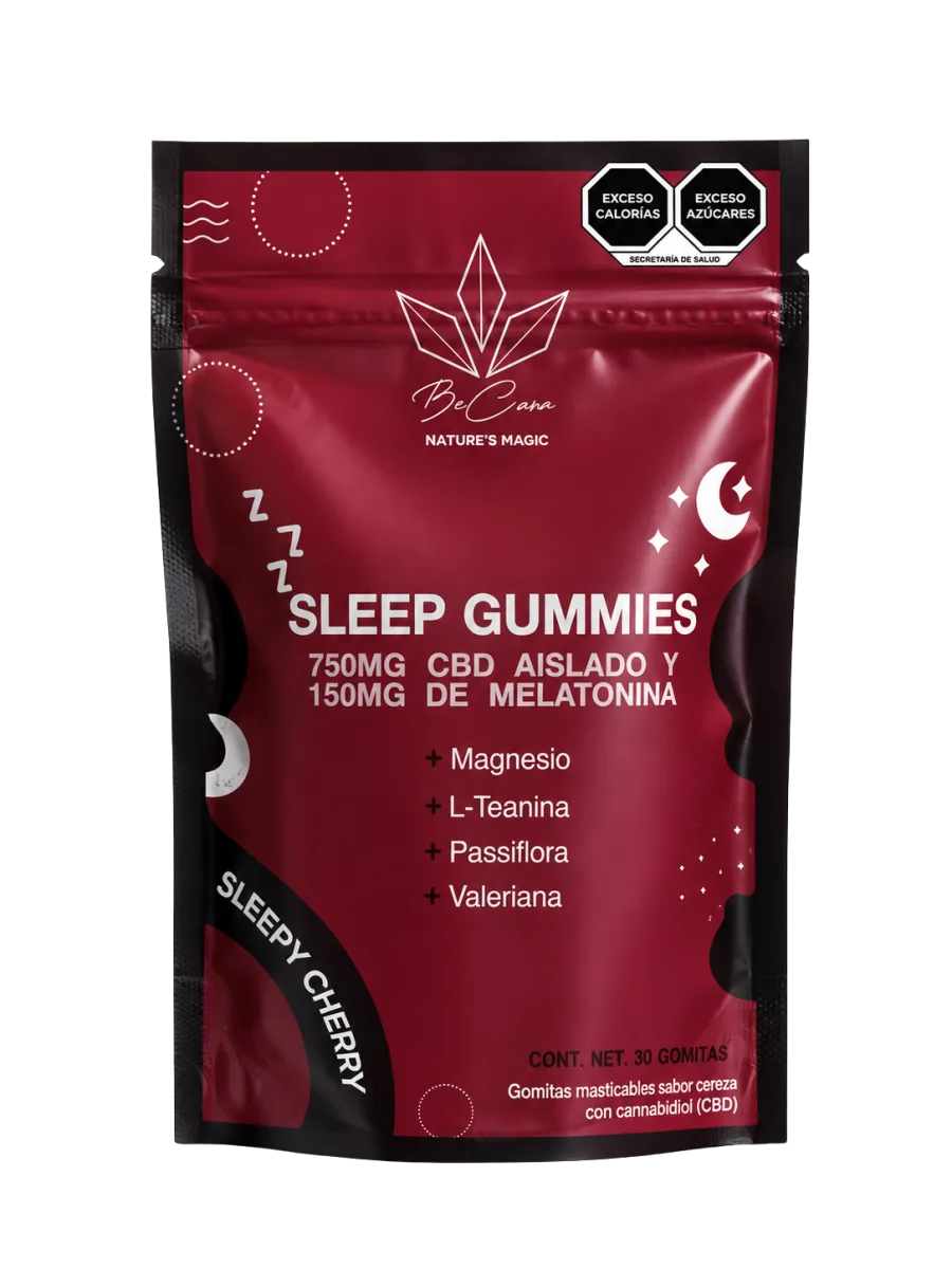 Sleep Gummies CBD + Melatonina · Cereza — Green Lux