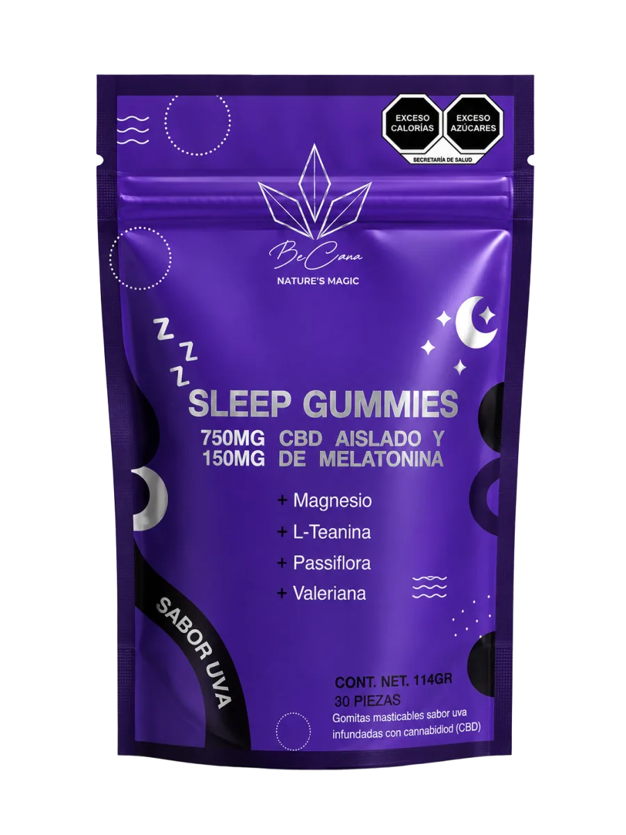 Sleep Gummies CBD + Melatonina · Uva — Green Lux