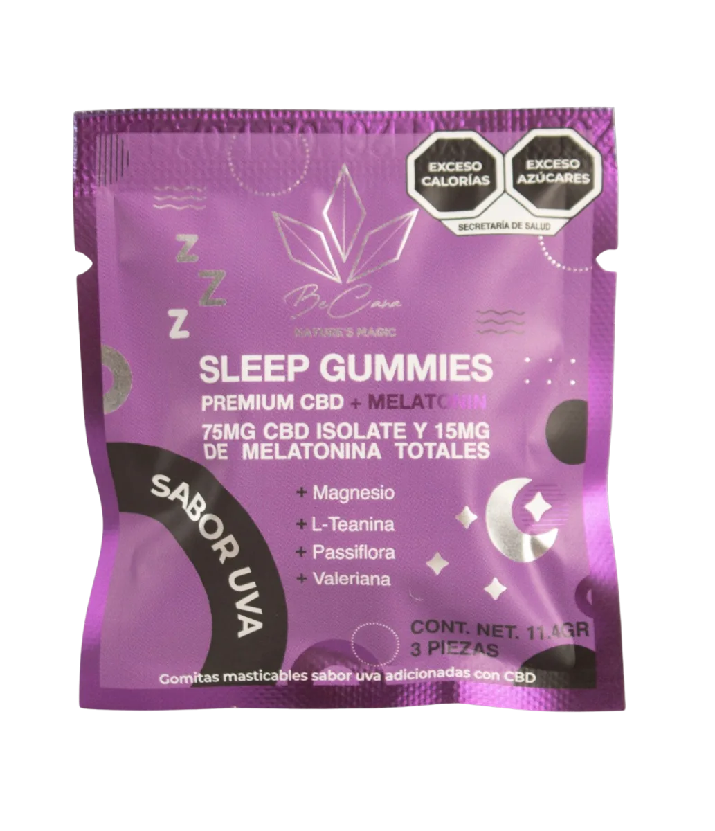 Sleep Gummies CBD + Melatonina · Uva — Green Lux